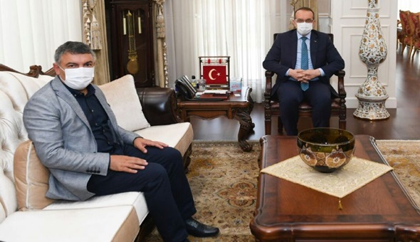 Başkan Şayir’den Vali Yavuz’a ziyaret
