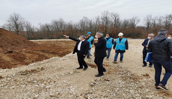 Başkan Şayir, mesire alanındaki çalışmaları inceledi
