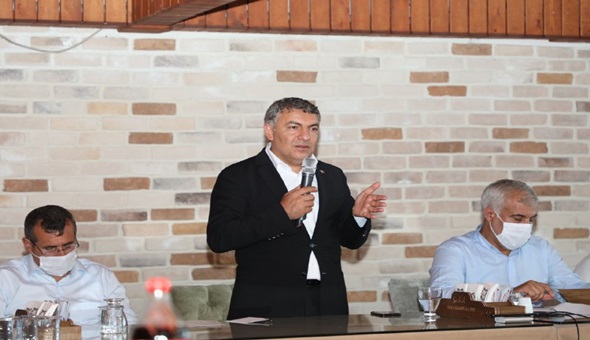 Başkan Şayir nakliyecilerle buluştu 