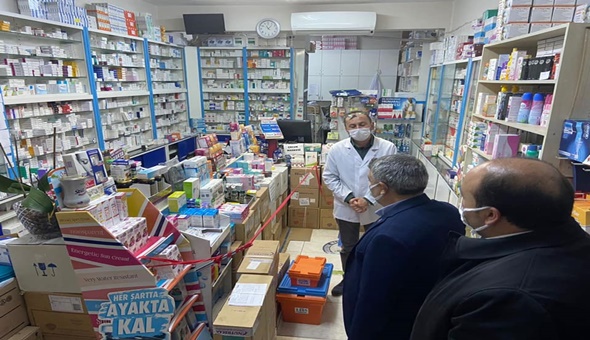 Başkan Şayir, yeni yıla görevi başında çalışanlarla girdi