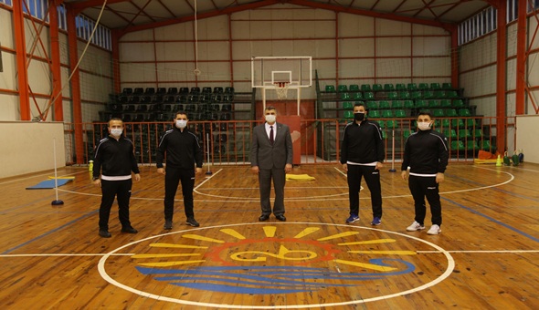 Başkan Sezer başarılar diledi 