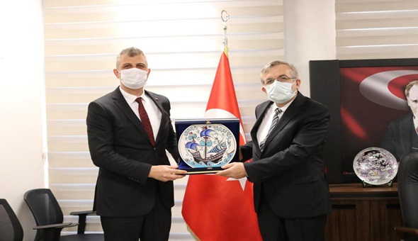 Başkan Sezer'den Pehlevan'a hayırlı olsun ziyareti