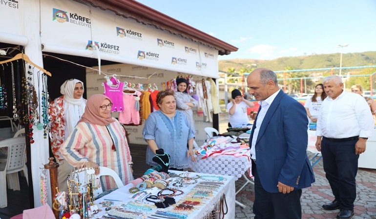Başkan Söğüt: Kadınlarımızın el emeği değer buluyor