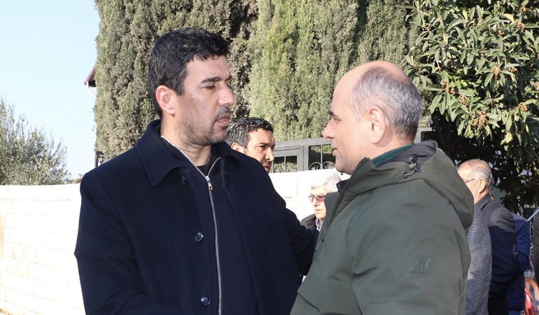 Başkan Söğüt, Kaymakam Kalkar’ın acısını paylaştı