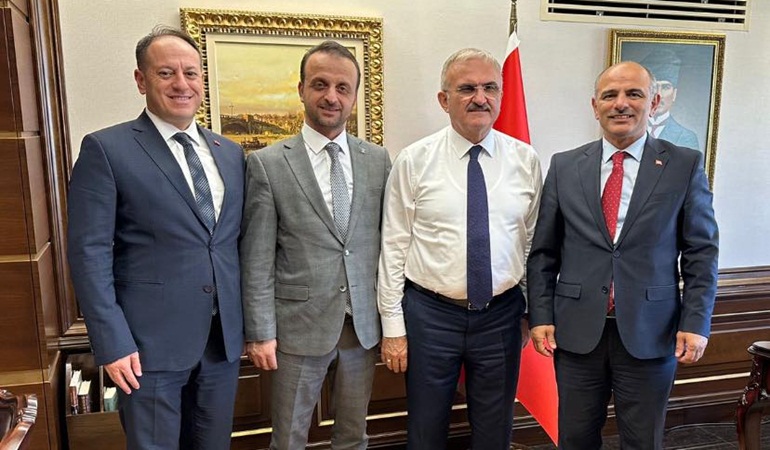 Başkan Söğüt’ten İçişleri Bakan Yardımcısı Karaloğlu’na ziyaret