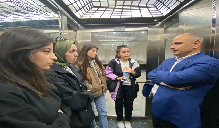 Başkan Söğüt’ten, Körfezli gençlere ziyaret