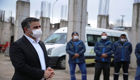 Başkan Turan'dan tatlı sürpriz