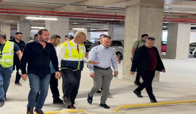 Başkan Umuttepe’deki projeyi yerinde inceledi