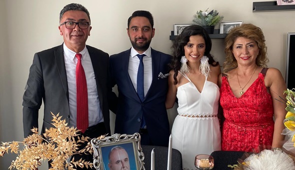 Başkan Yıldız'ın oğlu evlilik yolunda ilk adımı attı