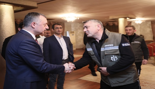 Başkandan hizmet alımı personeline müjde