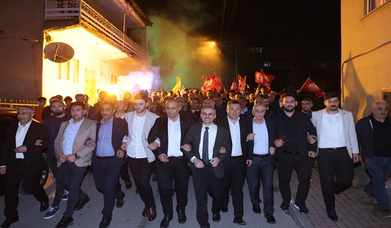 Bayburtlulardan Bünyamin Çiftçi’ye sevgi seli