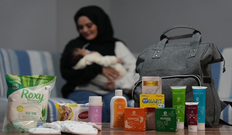 Bebek sahibi olan binlerce aileye destek