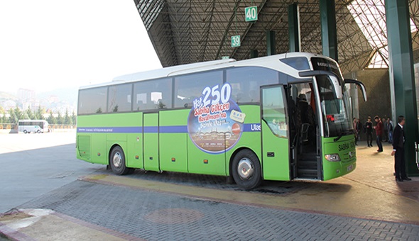 Belediye otobüsü ile Sabiha Gökçen'e gittiniz mi?