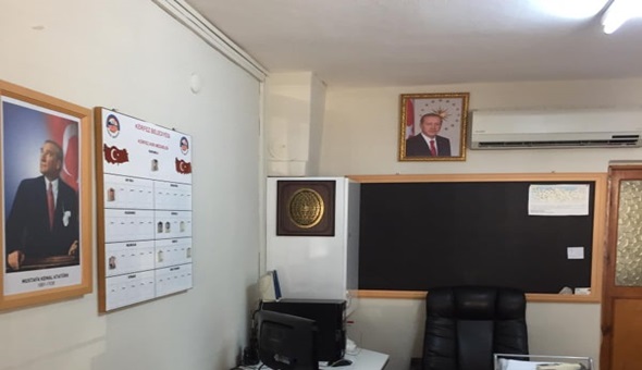 Belediyedeki Atatürk düşmanının yaptığına bakın!