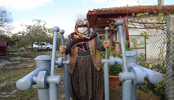 Belguzar teyze istedi,  Başkan Hürriyet yaptı