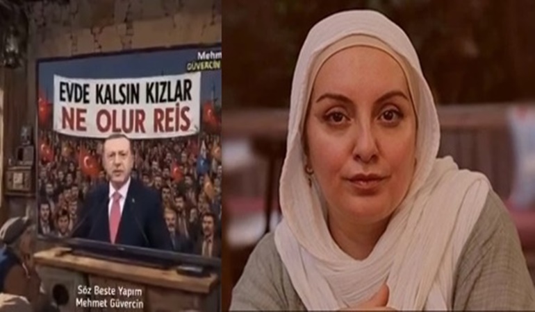 Ben sadece tatsız değil ürkütücü buldum videoyu