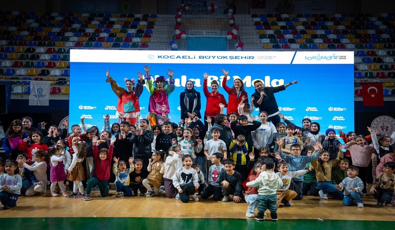 Binlerce çocuk Okula Bi’ Mola’da stres attı