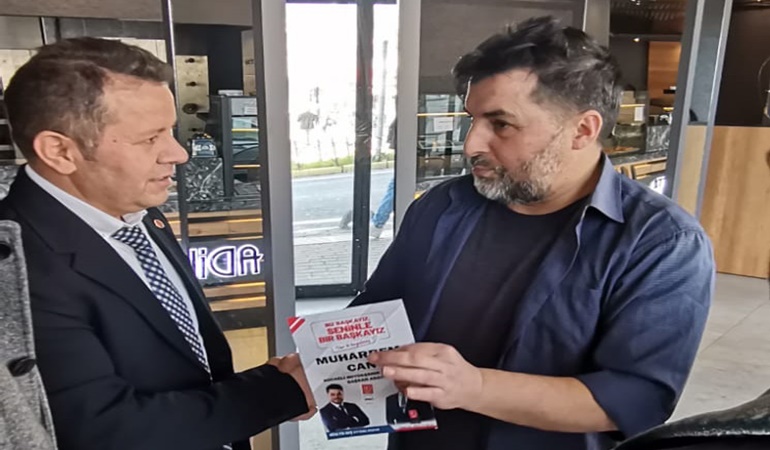 BTP adayı Koç, Çayırova’yı karışi karış geziyor