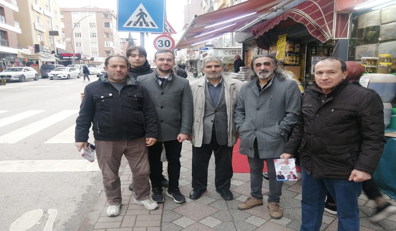 BTP Gebze adayı Öztürk’ten esnaf turu