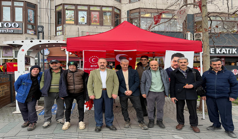 BTP İzmit’te üyelik standı açtı