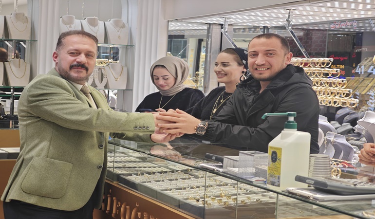 BTP Kocaeli İl Başkanı Can, STK’ları ziyaret etti, esnaf turu yaptı 