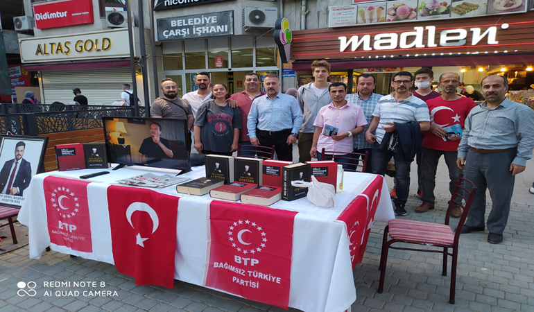 BTP Yürüyüş Yolu’nda stant açtı