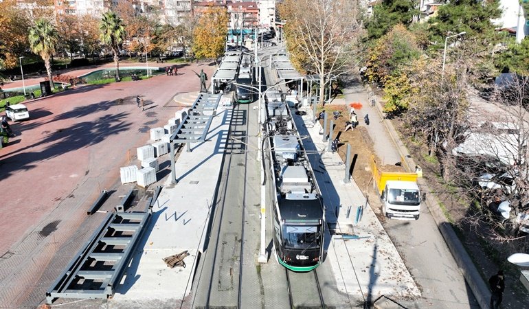 Bu çalışmadan sonra tramvayda yolcu sayısı iki katına çıkacak