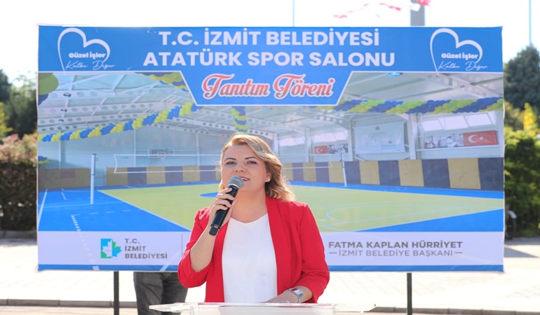 Bu kentin sporcuları Atatürk Spor Salonu’nda yetişecek