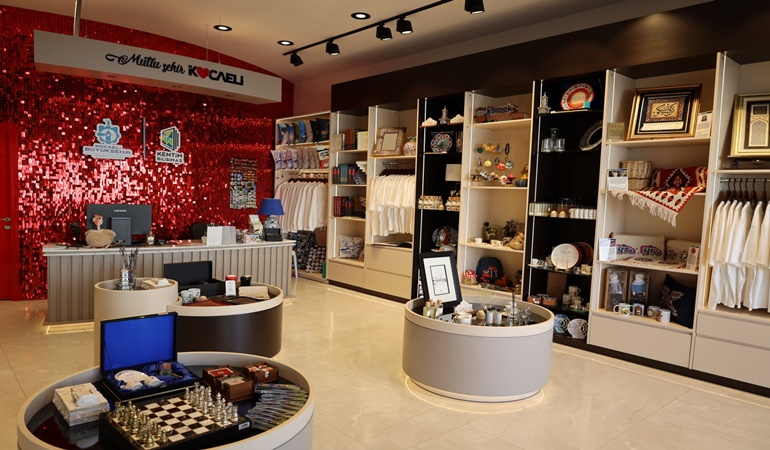 Bu mağazada Kocaeli’ye özgü ürünler var!