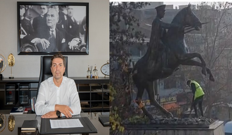 Bülent Sarı’dan, Gebze Belediyesi Atatürk heykeli tepkisi
