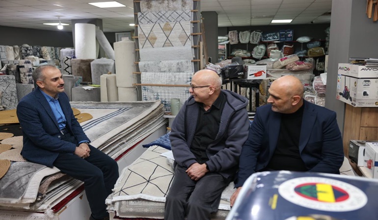 Bünyamin Çiftçi, çarşı pazar geziyor