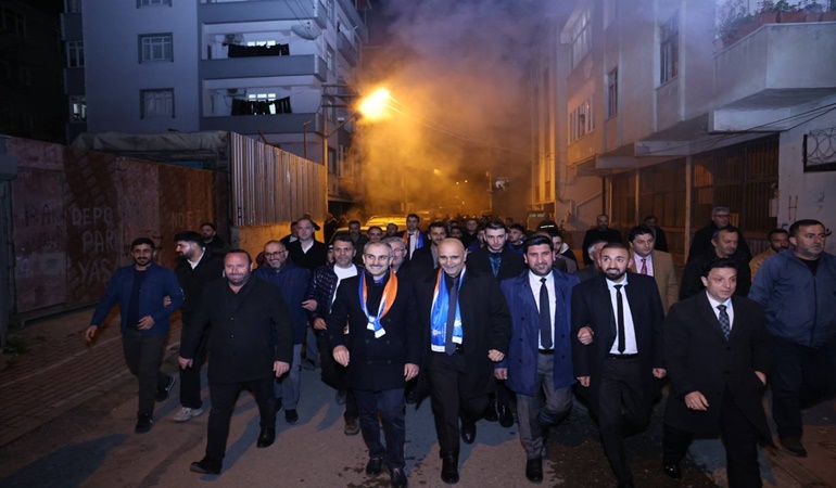 Bünyamin Çiftçi’ye Gümüşhanelilerden destek