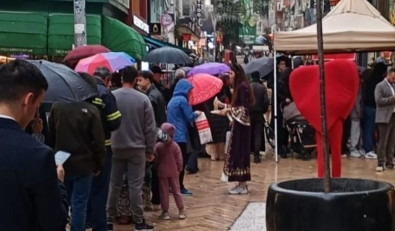 Burası İzmit! Bedava altın kuyruğu