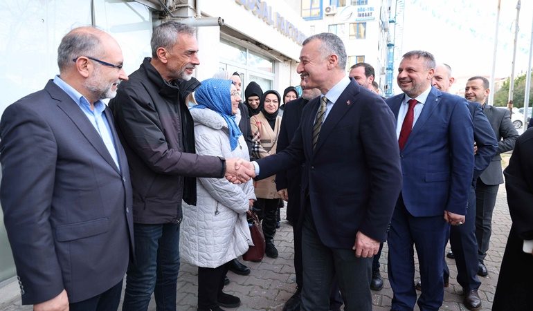 Büyükakın’dan AKP ve MHP’ye ziyaret