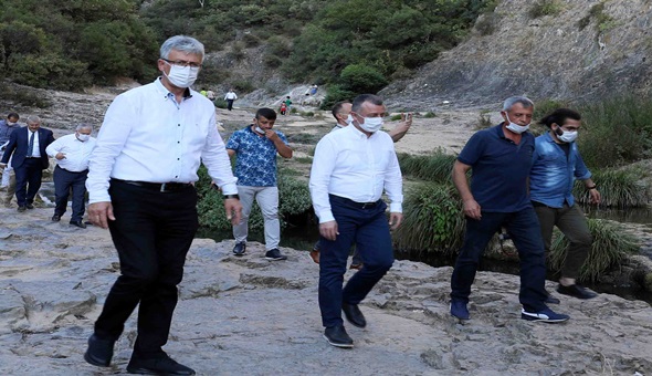 Büyükakın’dan Ballıkayalar Tabiat Parkı’na özel ilgi 