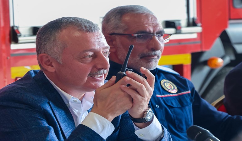 Büyükakın’dan itfaiyeye övgü