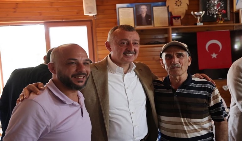 Büyükakın’ı şiirle karşıladılar