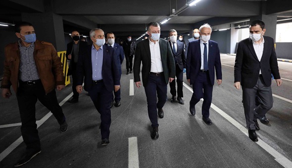 Büyükakın: Kapalı otopark o tarihe kadar ücretsiz 