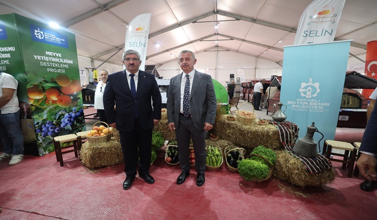 Büyükakın, Kocaeli Tarım Fuarı’nın açılışında konuştu