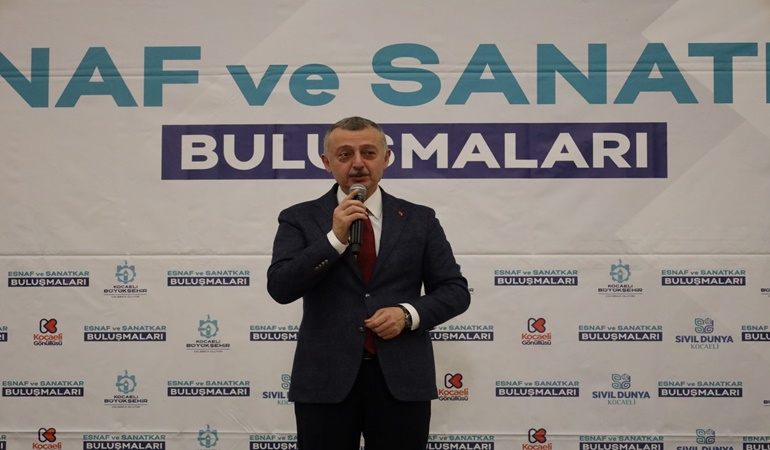 Büyükakın, Körfezli esnaflara seslendi