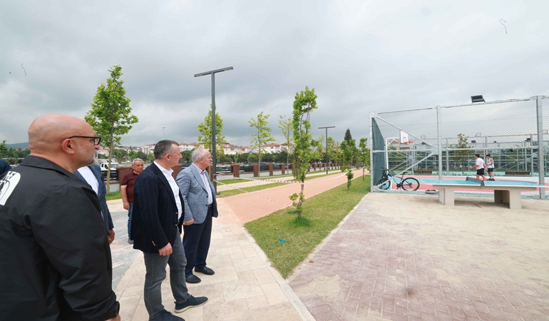 Büyükakın: Sağlıklı yaşama bu parkta adım atın