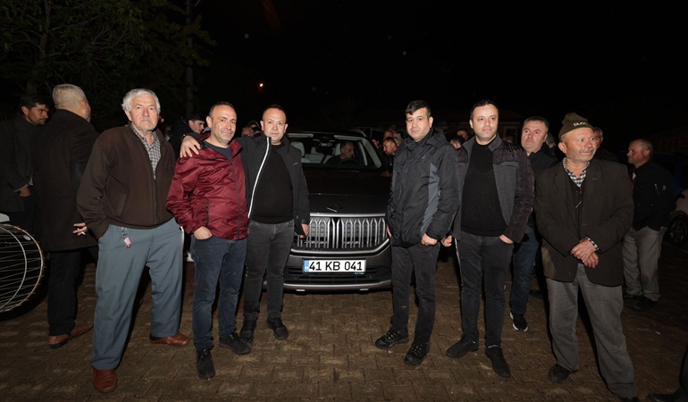 Büyükakın, TOGG ile Nebihocalar’a gitti