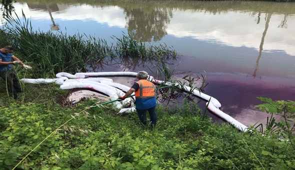 Büyükşehir, çevre felaketinin önüne geçti