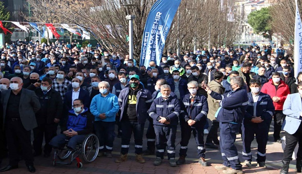 Büyükşehir’de toplu sözleşme sevinci