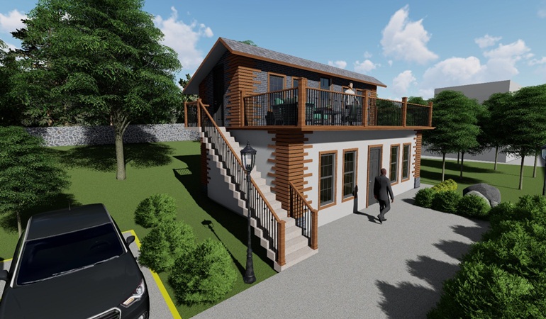 Büyükşehir’den Başiskele Kazandere’ye köy konağı