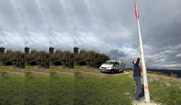 Büyükşehir’den bayrak hassasiyeti