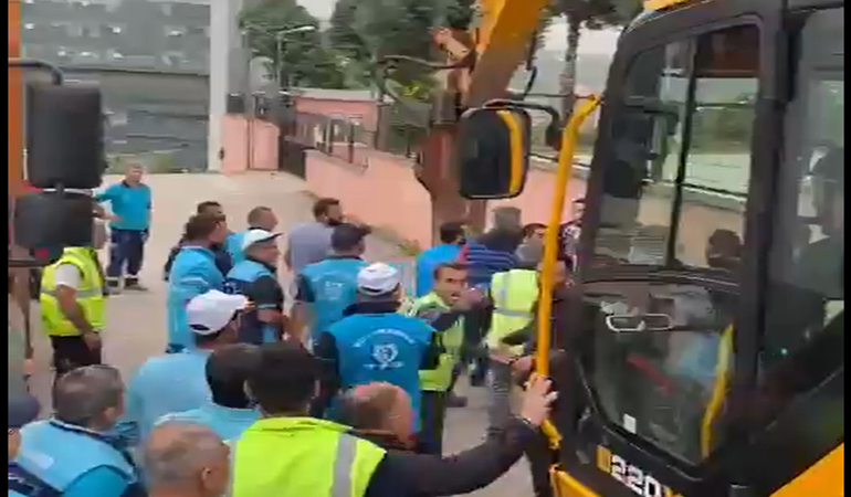 Büyükşehir’den ekiplerimize saldırıldı açıklaması