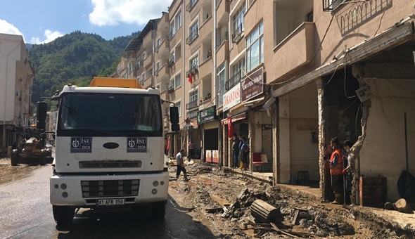 Büyükşehir’den Giresun’a yardım eli