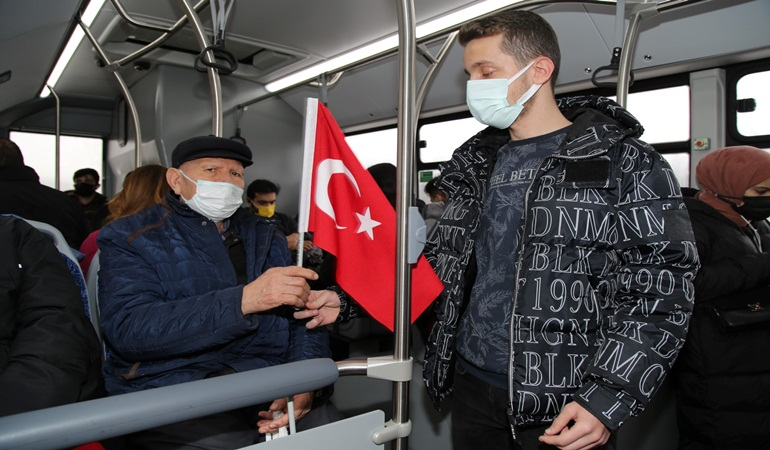 Büyükşehir’den göz dolduran anma etkinliği 