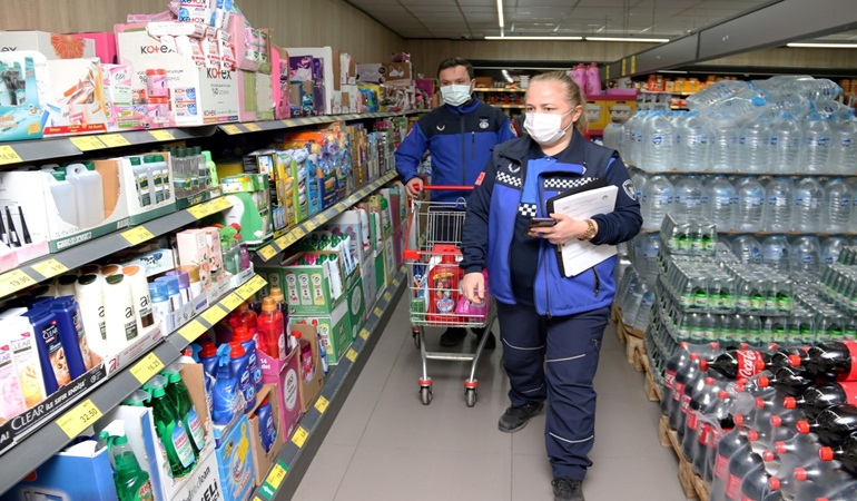 Büyükşehir’den marketlere Ramazan denetimi